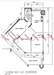 Blk 109 Hougang Avenue 1 (Hougang), HDB 3 Rooms #217968931